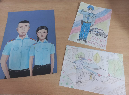 В ОМВД России по Ершовскому району подведены  итоги отборочного этапа Всероссийского конкурса детского рисунка  «Мои родители работают в полиции».