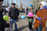 Молодежь  МО г. Ершов приняла участие в проведении  городского праздника  «Гуляй,  Масленица!»