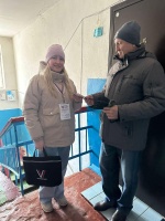  В Ершовском районе, вот уже три дня, работает проект по информированию избирателей о предстоящих президентских выборах.