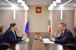  Губернатор провел встречу с муфтием Саратовской области.